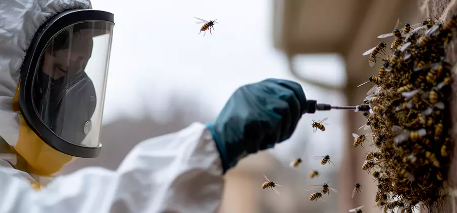Bumble Bee Hive Removal in Oakton