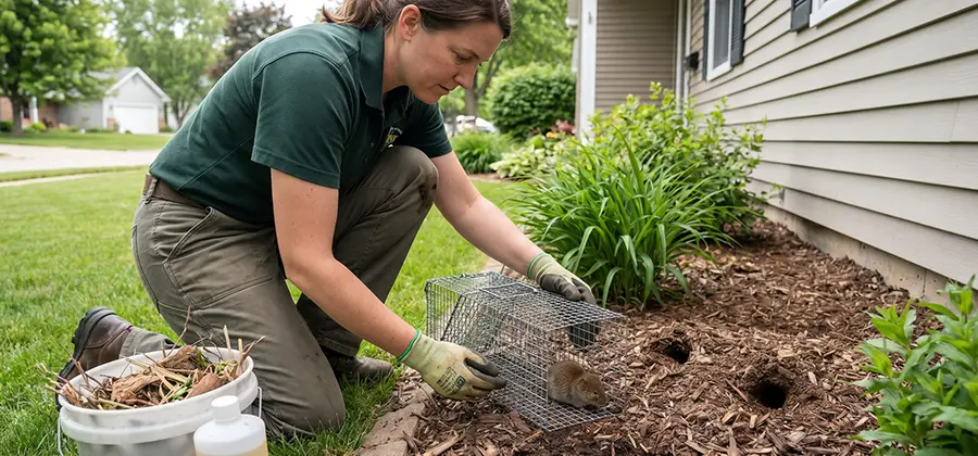 Organic Vole Control in Oakton